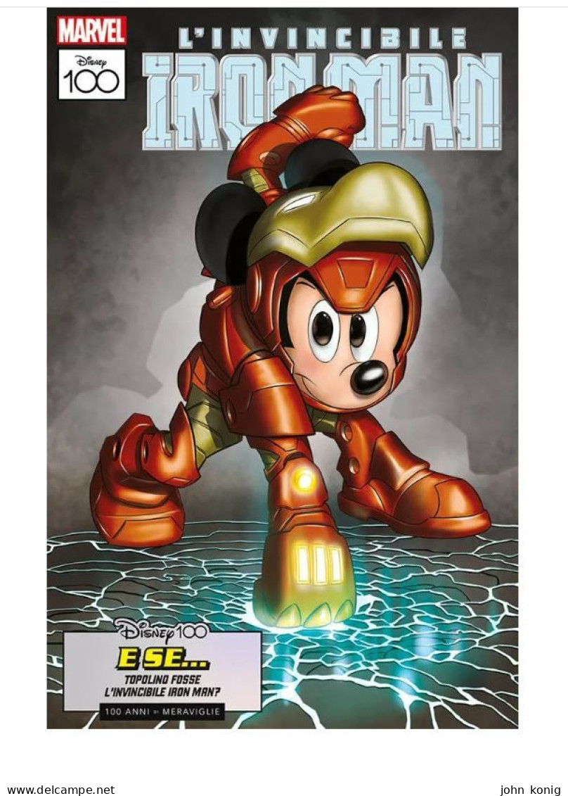 PANINI - MARVEL ITALIA - Amazing Spiderman N.31 - Variant Cover Disney 100 Di Claudio Sciarrone - 2023 - Spider Man