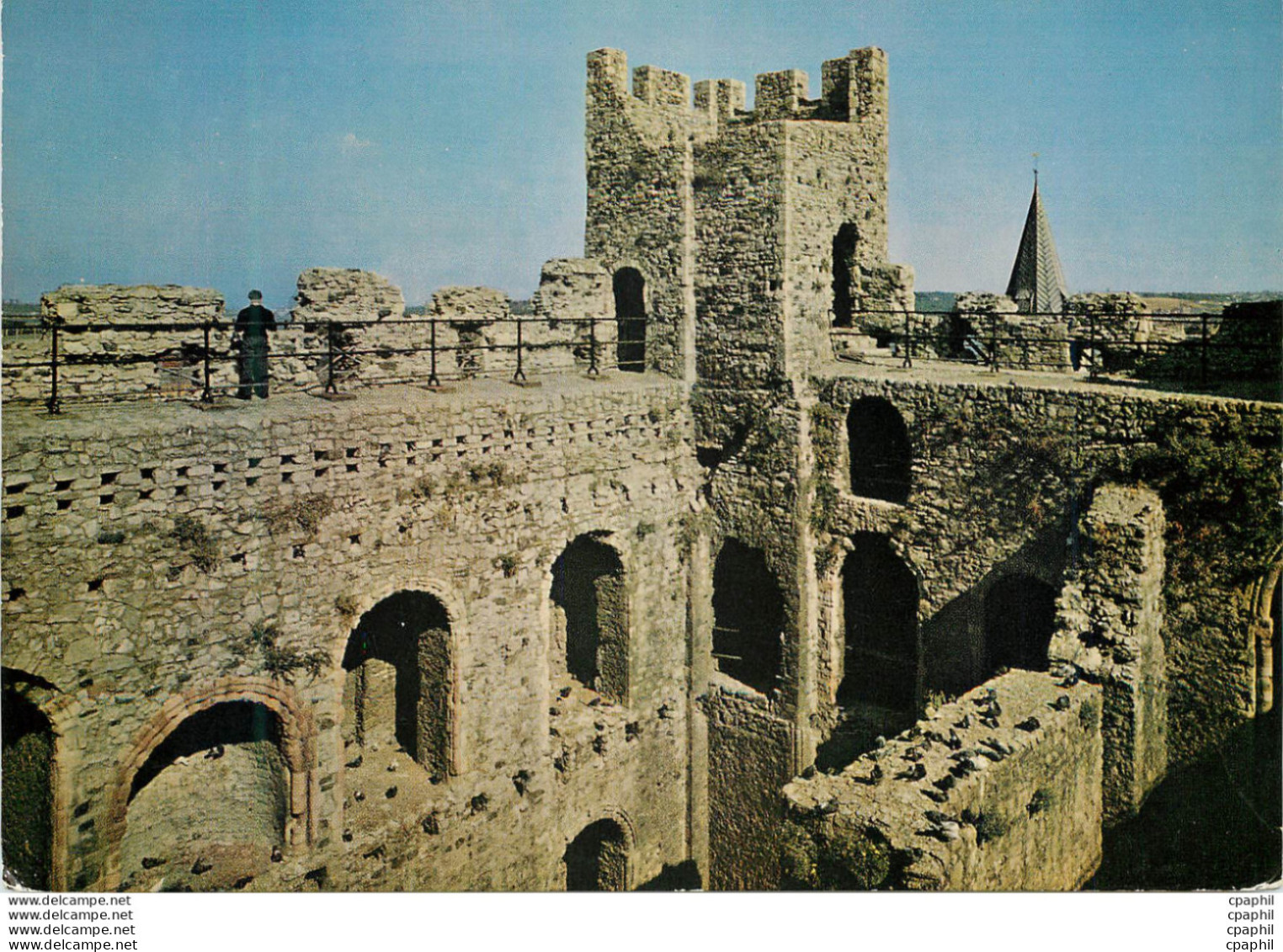 CPM Rochester Castle Kent Interior Of Keep - Rochester