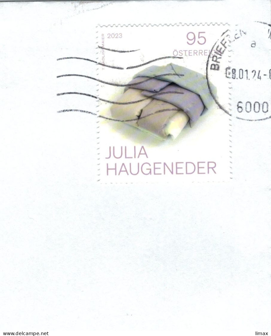 6000 Briefzentrum Hall 2024 Julia Haugeneder - Decken Werbung - Briefe U. Dokumente