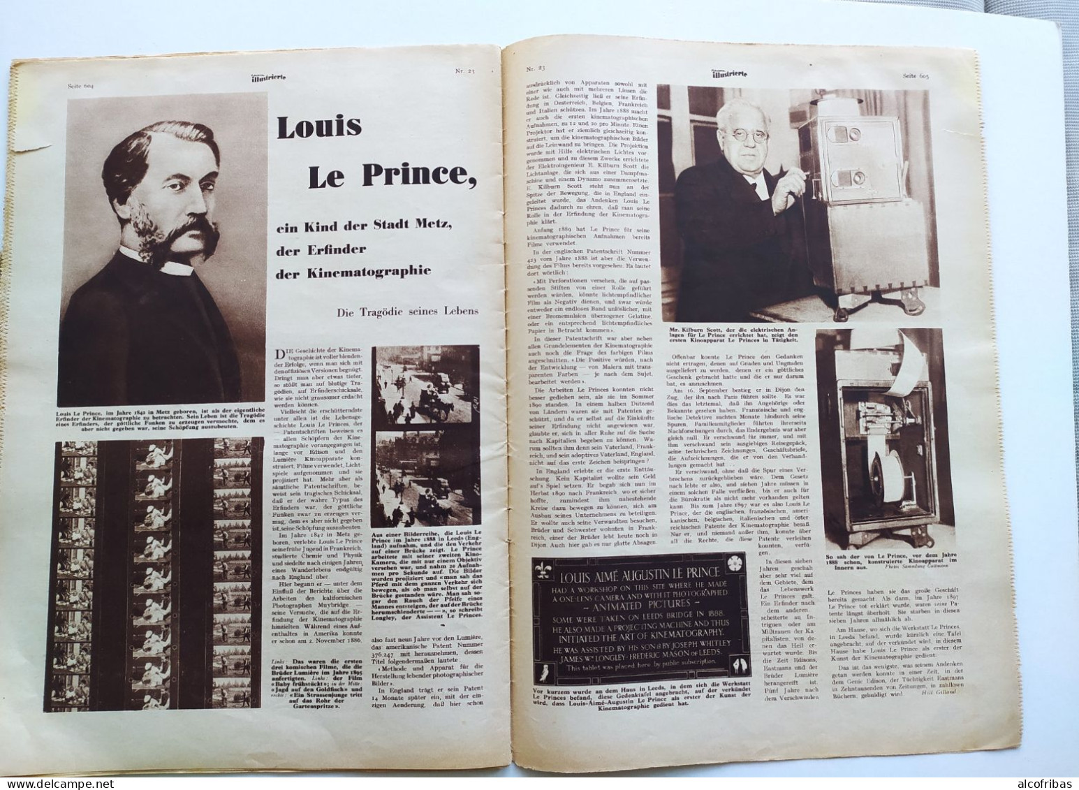 Neueste Illustrierte Dernieres Nouvelles Illustrées  Juin 1932 Mulhouse Tilleul Alsace Louis Le Prince - Other & Unclassified