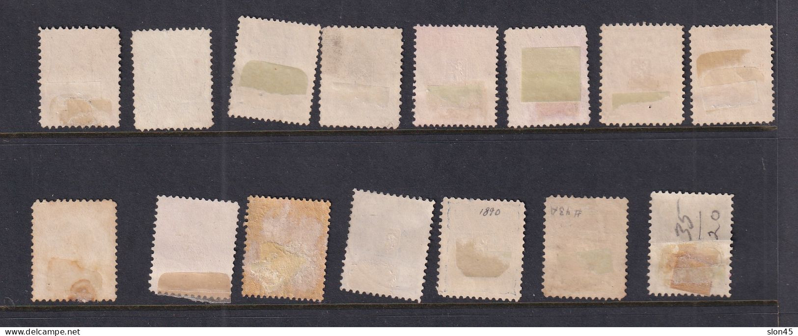 Finland 1889-92 Perf 12.5 Accumulation Used Sc  38-43 15875 - Used Stamps