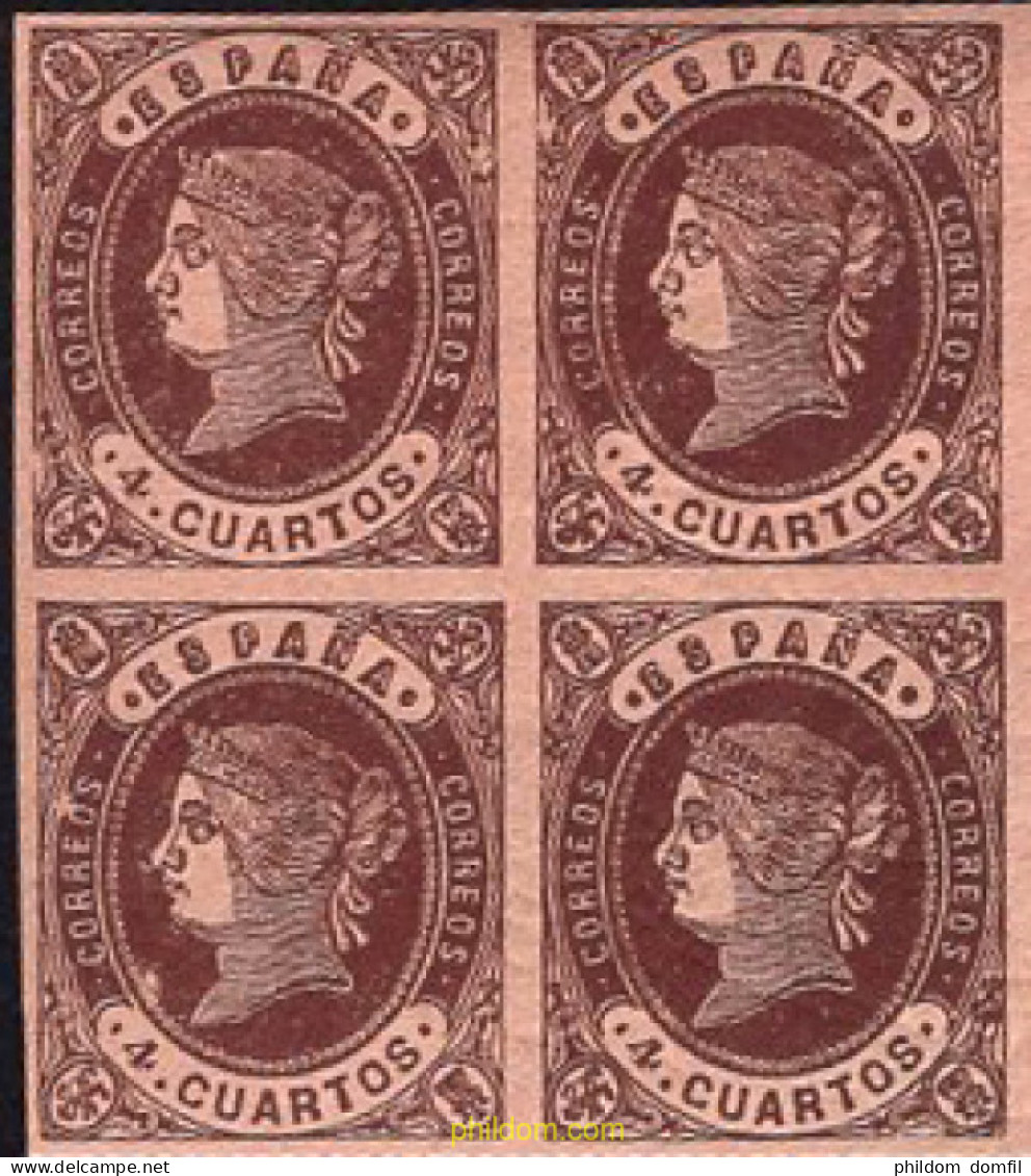 665794 MNH ESPAÑA 1862 ISABEL II - Nuovi