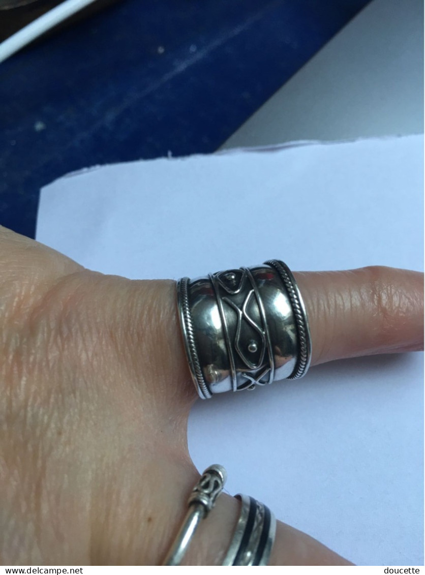 Bague En Argent Massif Taille :53 - Ringe