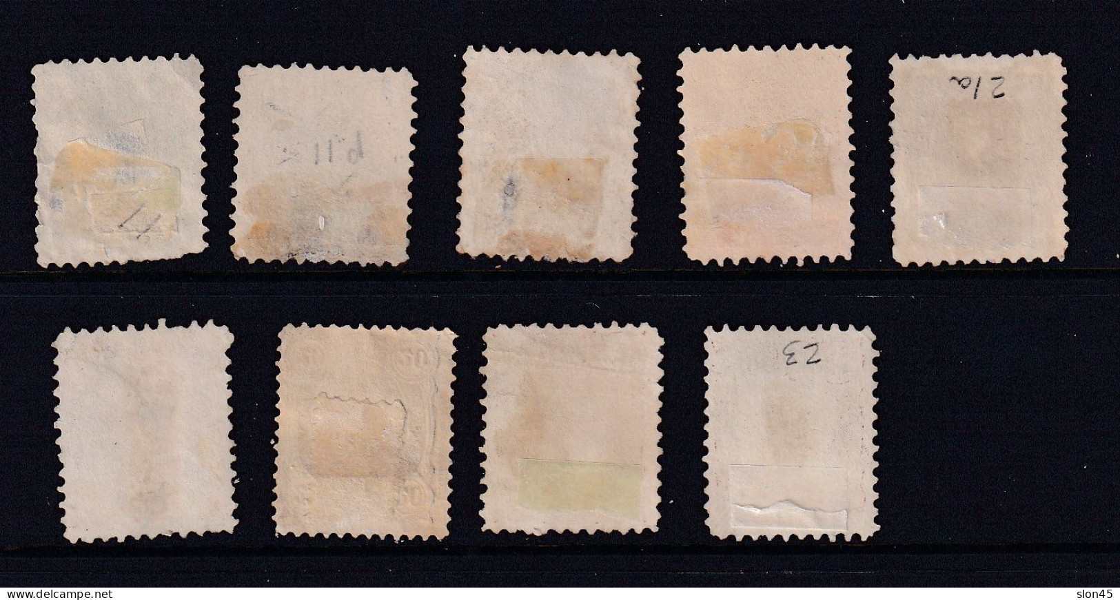 Finland 1875 Perf 11 Selection Used CV $275 15878 - Used Stamps