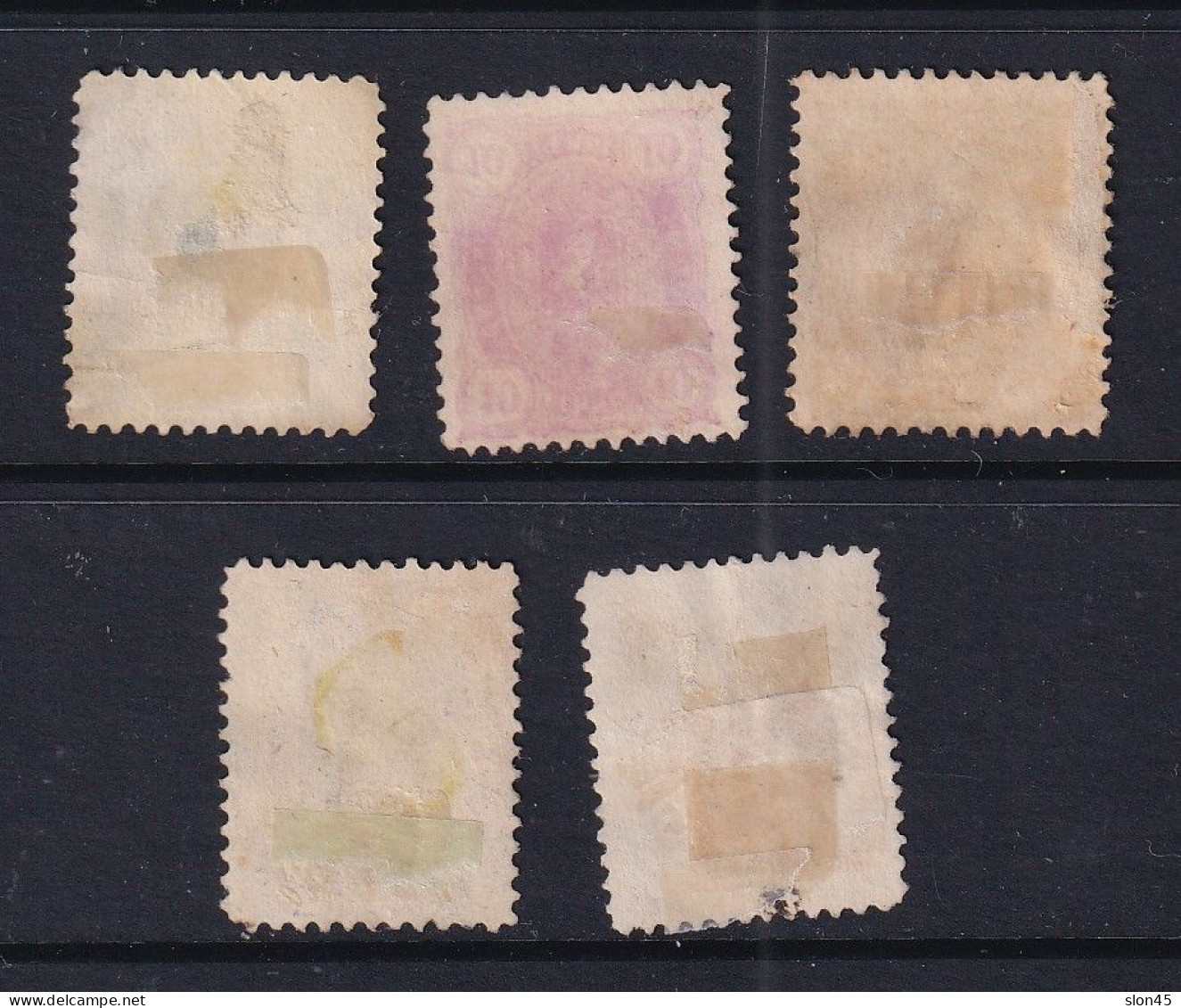 Finland 1885 Perf 12.5 Selection Used CV $ 41 15880 - Used Stamps
