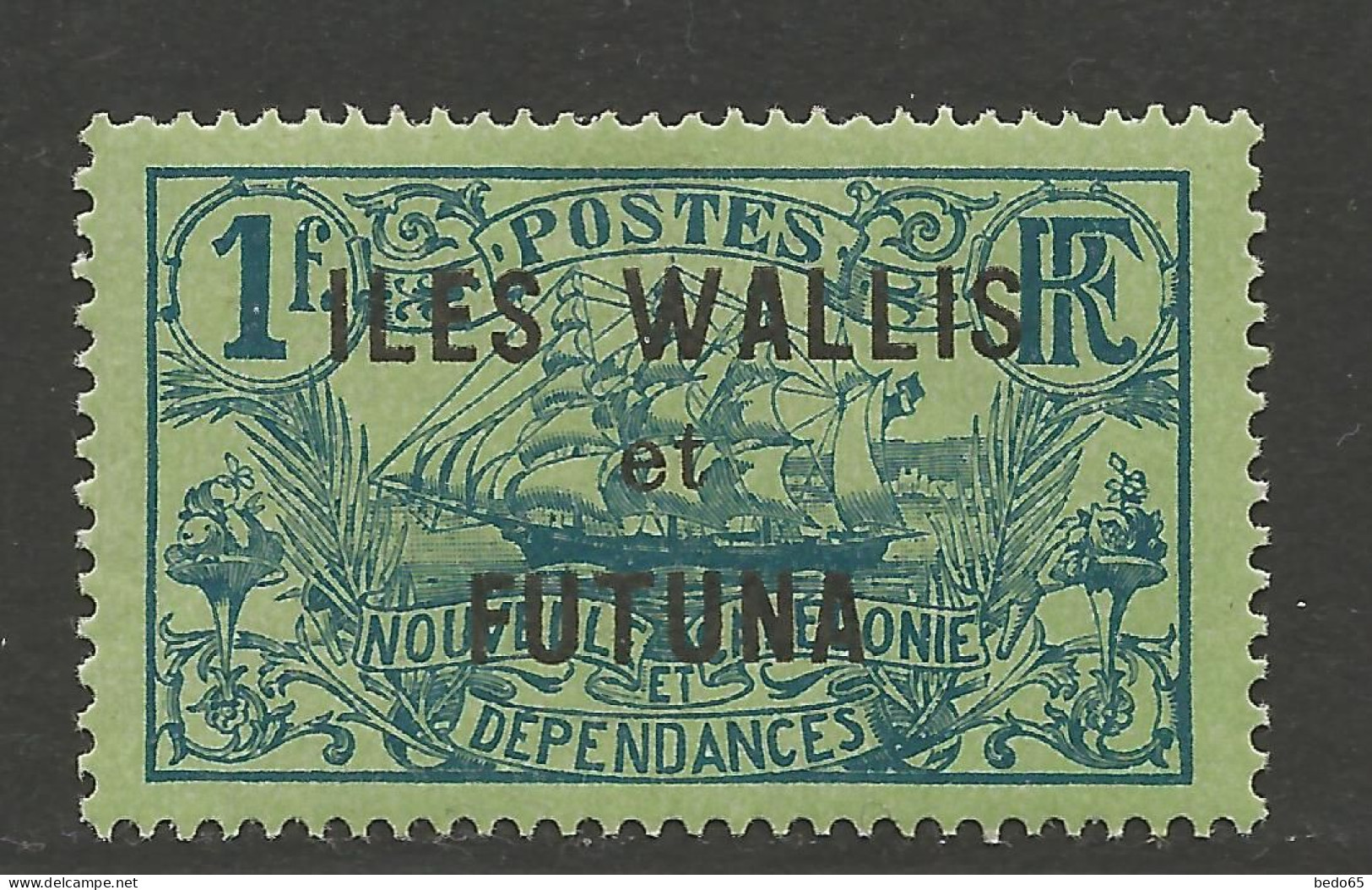 WALLIS ET FUTUNA N° 15 NEUF* CHARNIERE   / Hinge  / MH - Ungebraucht