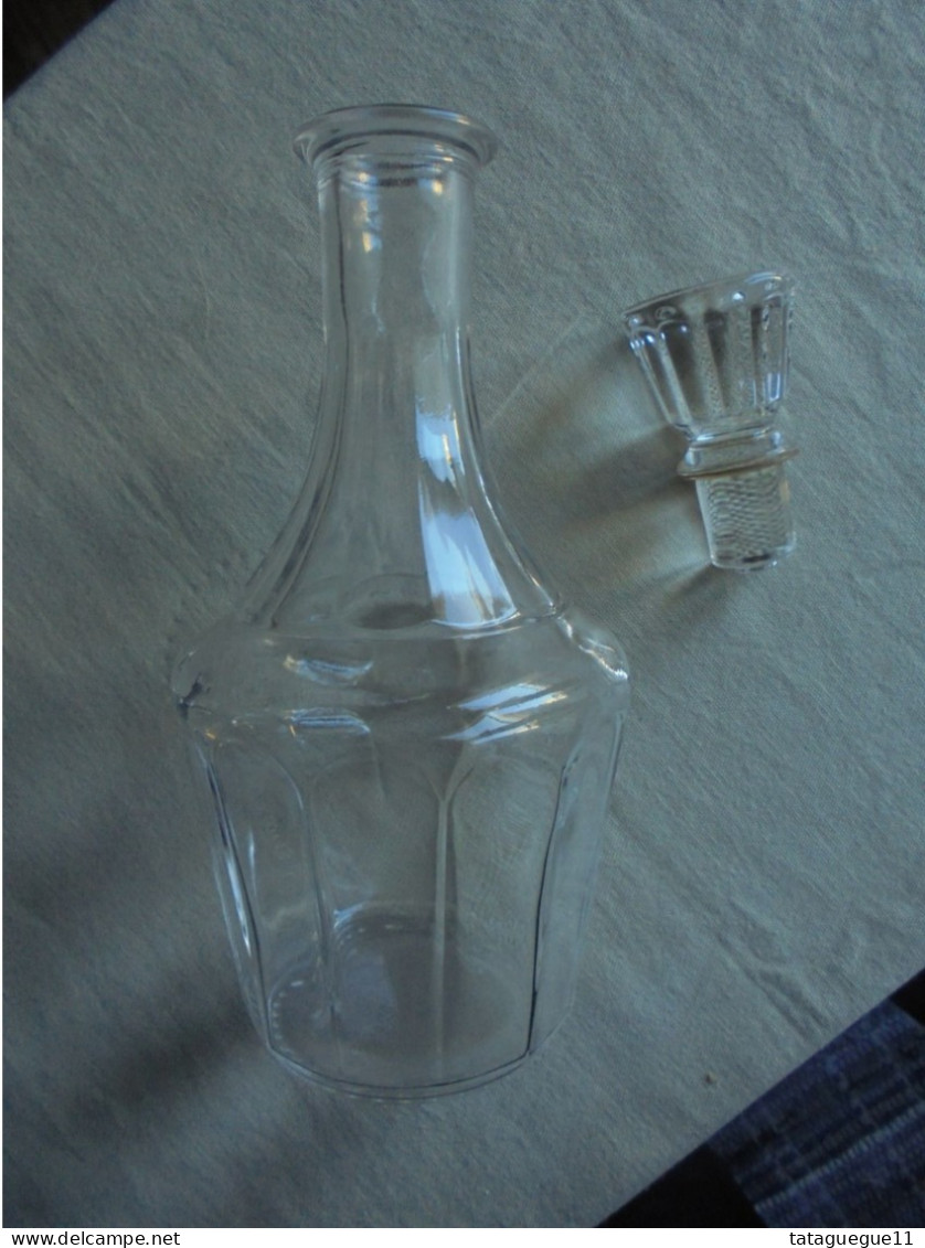 Vintage - Carafe à vin avec son bouchon en verre France