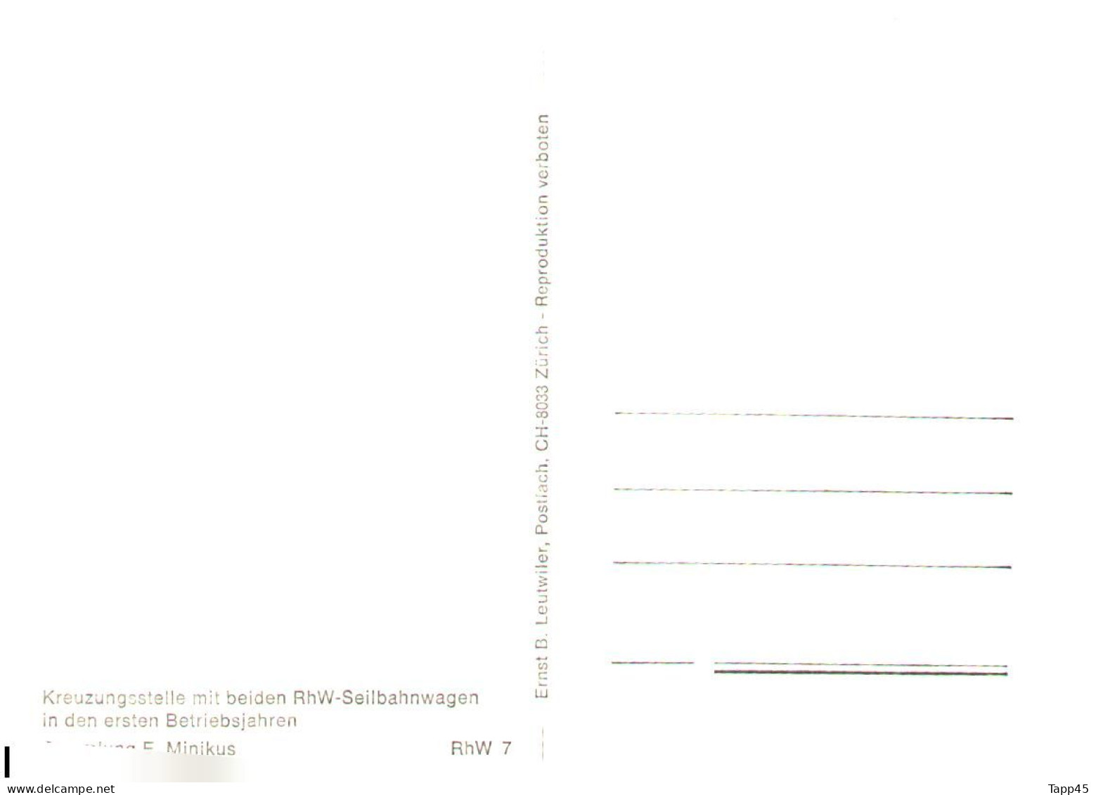 Carte Postale >3 Catégories > Trains Vapeur 8 H 44 >Trains Mécanique 8 H 45 >Trains Électrique 8 H 46 > Réf: T V 20 /22 - Kunstbauten