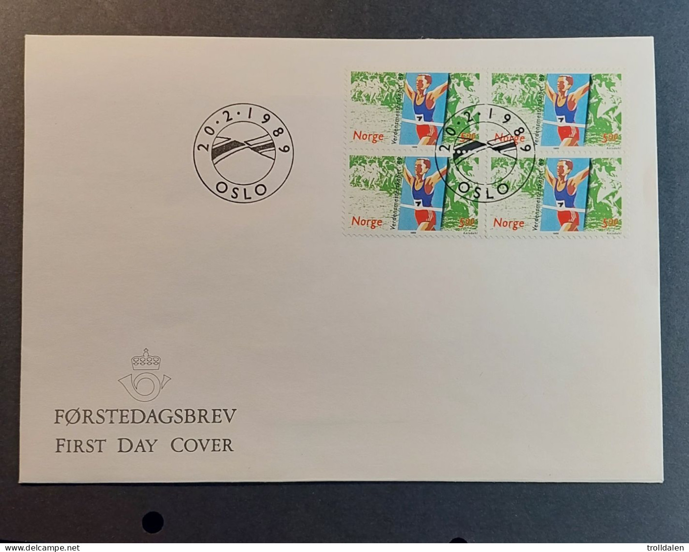 Norway FDC 1989 - FDC