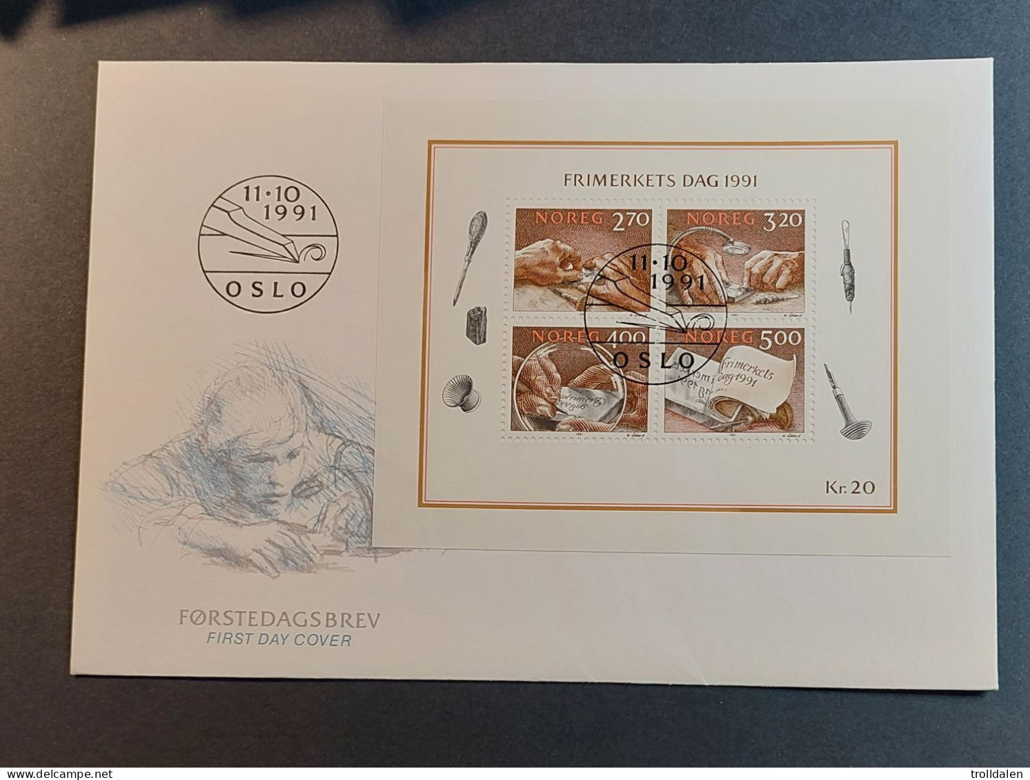 Norway FDC 1991 - FDC