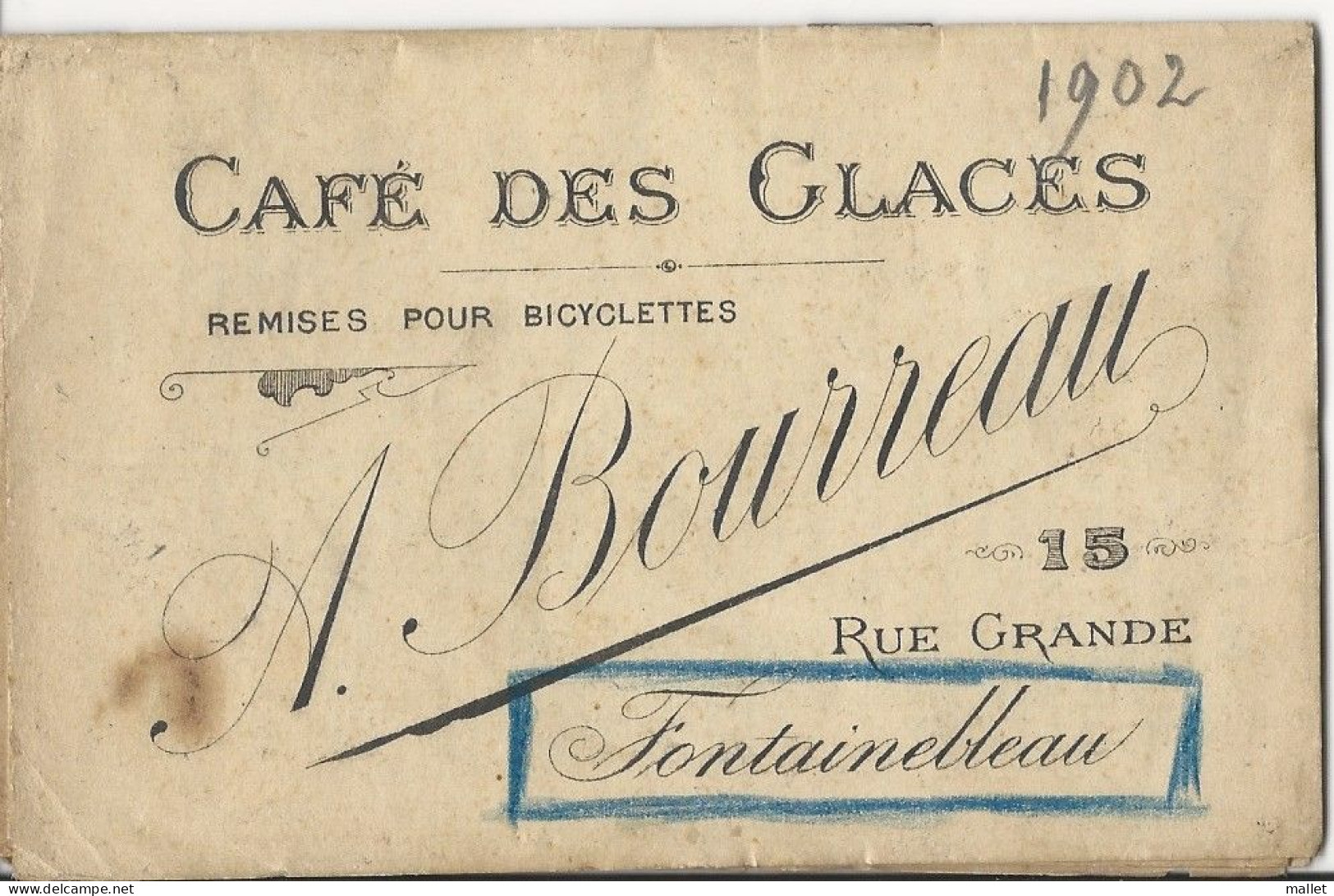 Horaires Des Trains (1902) Autour De Fontainebleau - Europa