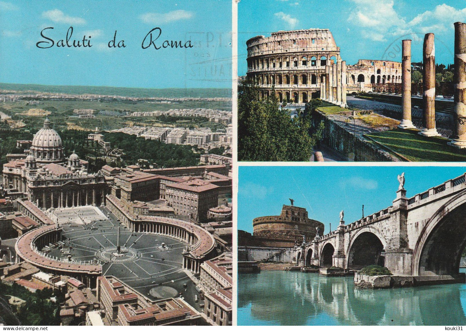 Rome : Le Colisée , Le Vatican , Pont Saint-Ange - Coliseo