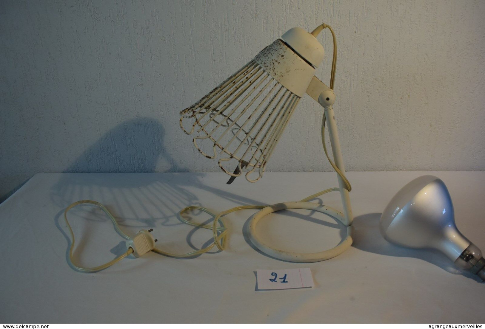 C21 Authentique lampe Philips design art deco 60
