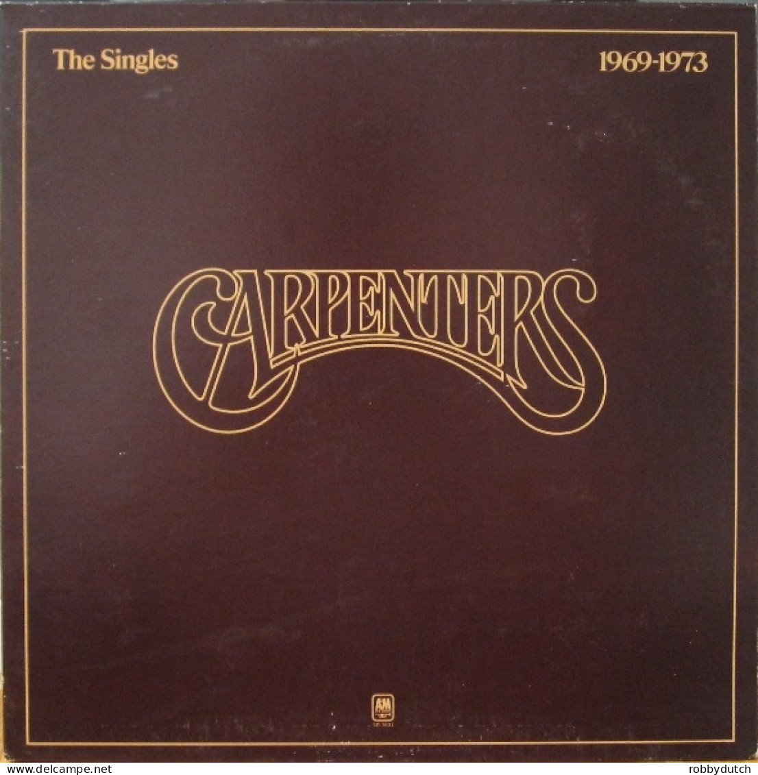 * LP *  THE CARPENTERS - THE SINGLES 1969-1973 (Europe 1973) - Disco, Pop