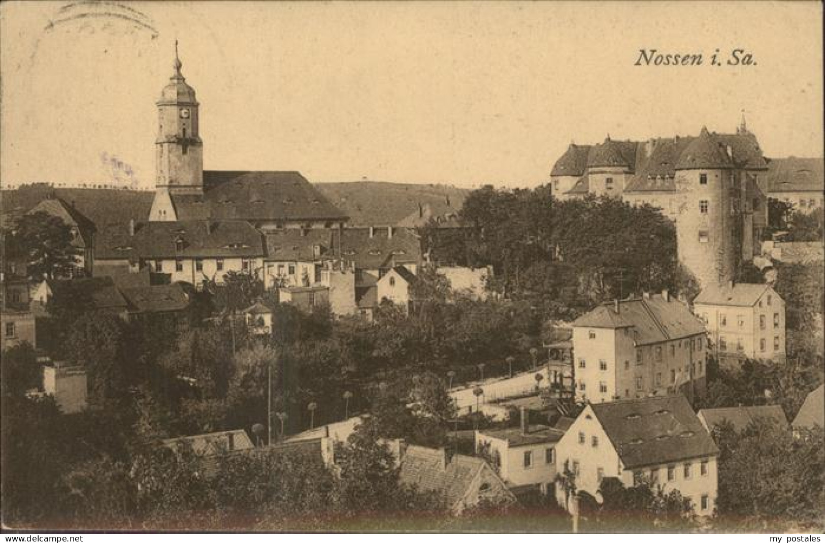 41302272 Nossen Teilansicht Kirche Schloss Nossen - Nossen