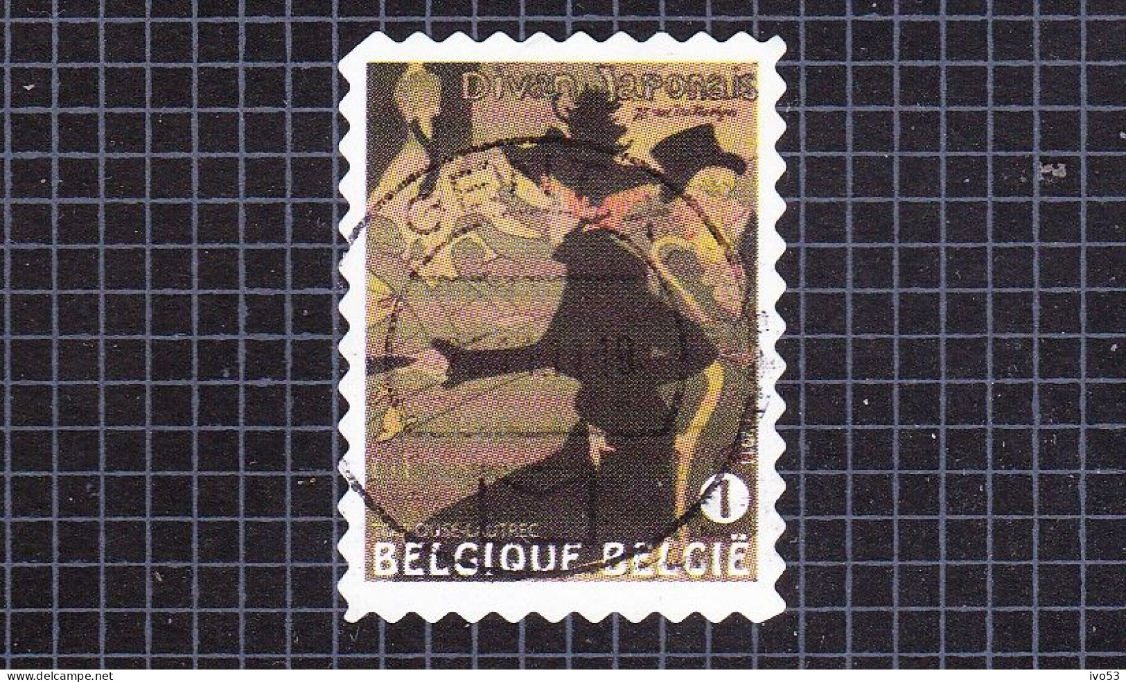 2011 Nr 4148 Gestempeld,zegel Uit Boekje B122.Henri De Toulouse-Lautrec. - Oblitérés