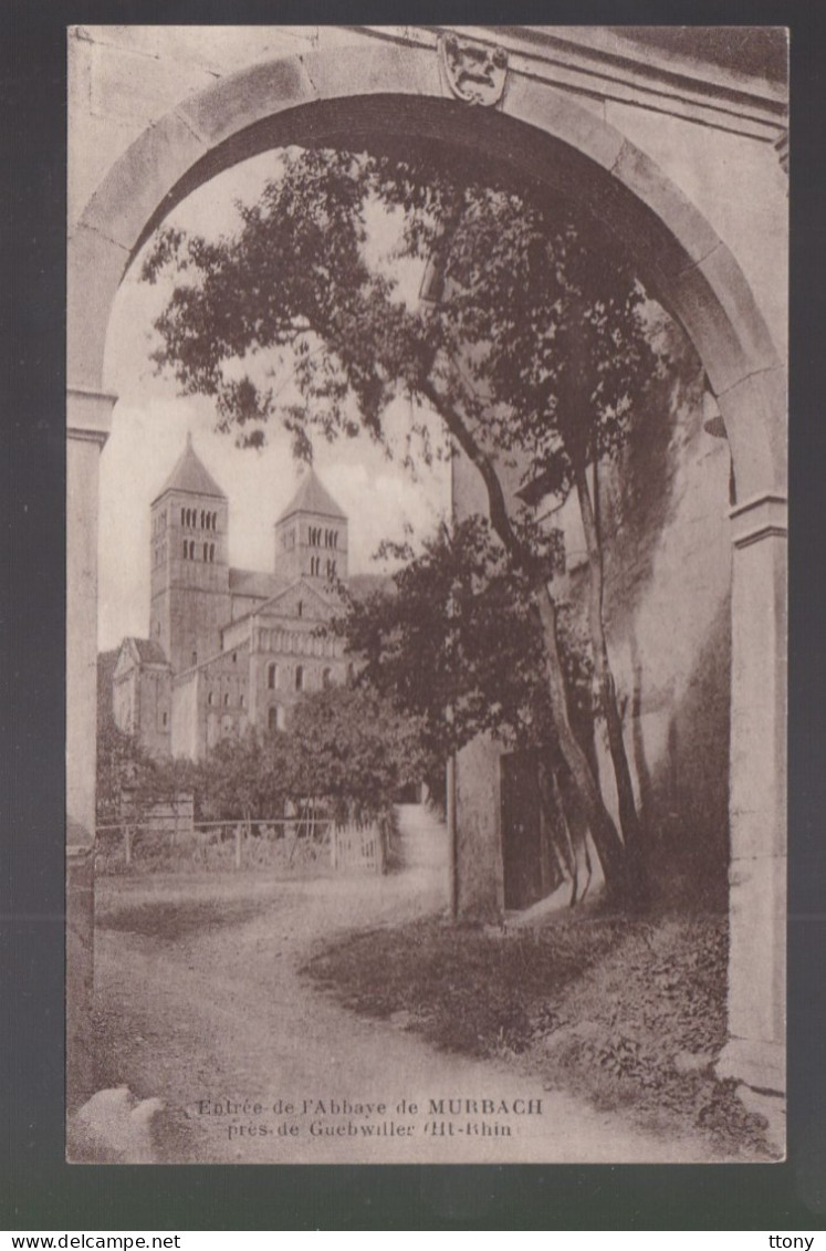 CPA   :  ( 68 )    Haut- Rhin   Murbach  Entrée De   L' Abbaye    Carte Non  Circulée ( Plusieurs Cartes Alsace ) - Murbach