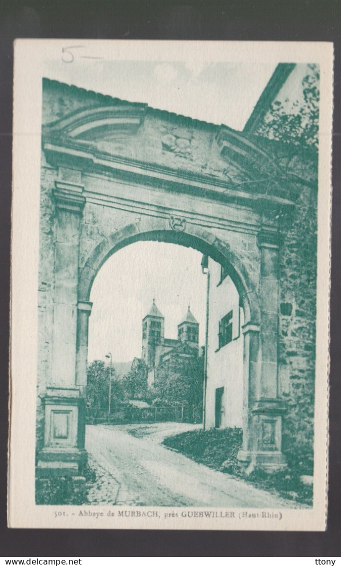 CPA   :  ( 68 )    Haut- Rhin   Murbach   L' Abbaye    Carte  Non   Circulée     ( Plusieurs Cartes Alsace ) - Murbach