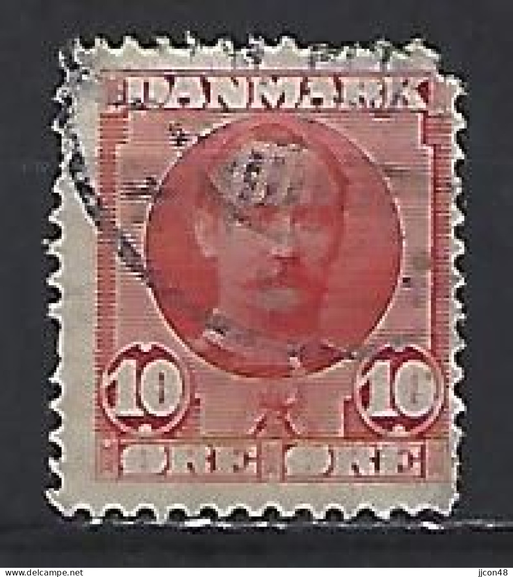 Denmark 1907  King Frederik VIII (o) Mi.54 - Gebraucht