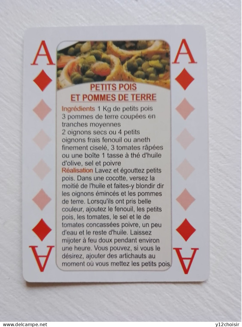 Jeu De 54 Cartes Pour 52 Recettes Crétoises. Cuisine Crétoise. Crète . Grèce - Sonstige & Ohne Zuordnung