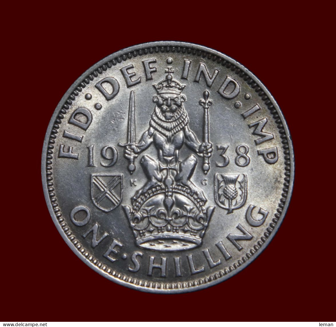 Great Britain George VI 1938 Scottish Shilling Good EF - Autres & Non Classés