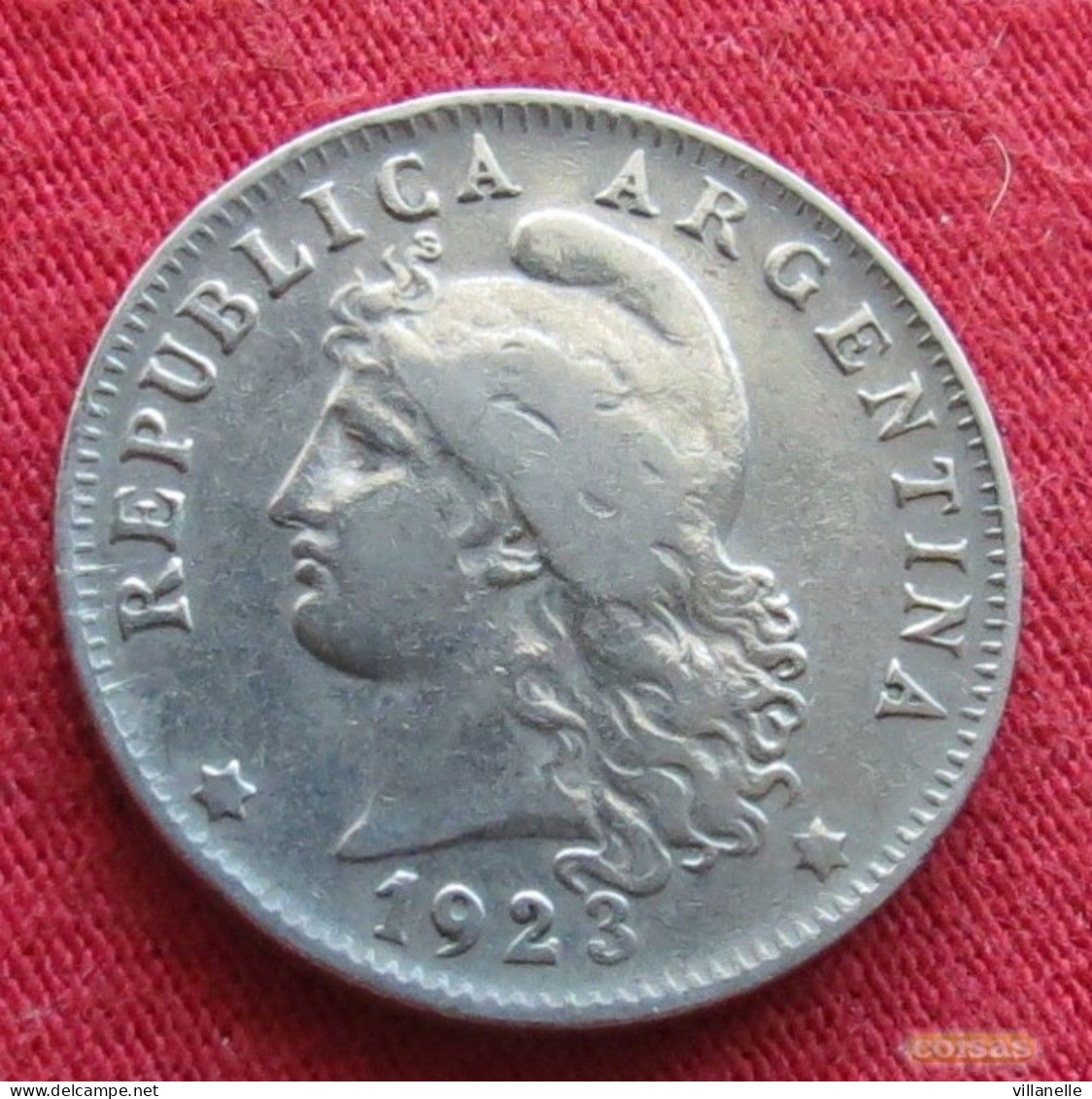 Argentina 20 Centavos 1923 KM# 36 *VT Argentine - Argentine