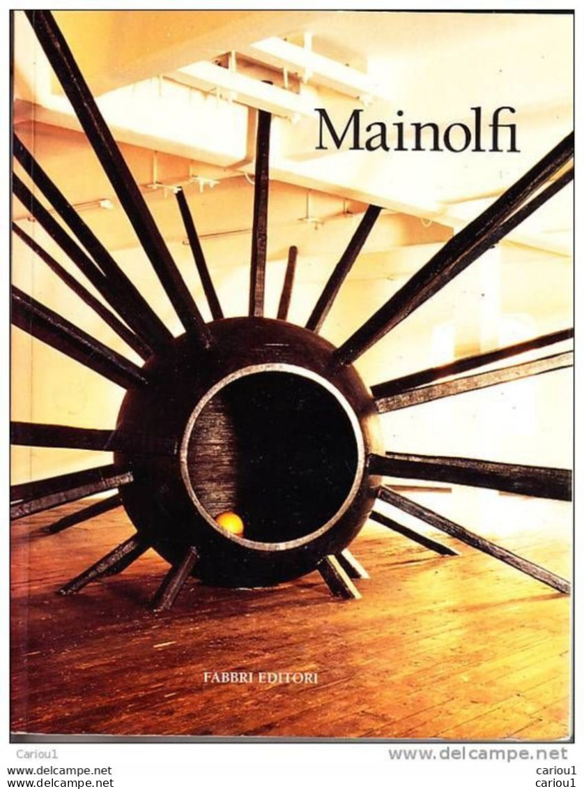 C1 MAINOLFI Grand Format CATALOGUE ILLUSTRE Galleria Civica Torino 1995 PORT INCLUS France - Arte Contemporáneo