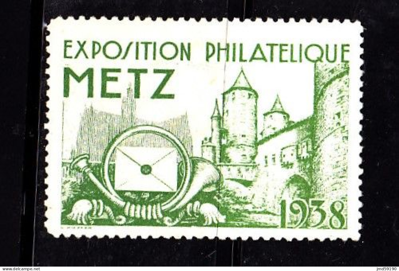 Vignette Neuve NSG - EXPOSITION PHILATELIQUE METZ 1938 - Expositions Philatéliques