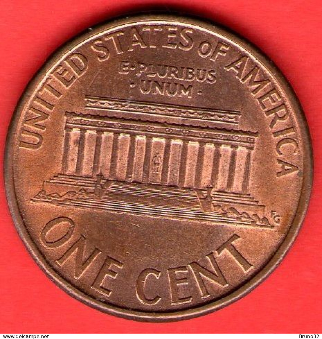 USA - United States - Stati Uniti - 1995 D - 1 Cent - QFDC/aUNC - Come Da Foto - 1959-…: Lincoln, Memorial Reverse