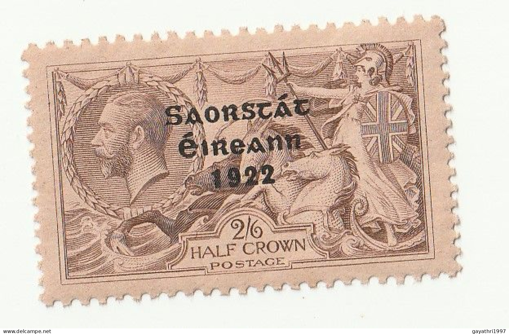 Ireland 1922-23 Irish free state SG64? with Variety DOT after S IN many STAMPS,TOTAL19 STAMPS .block OF 12 AND Block of6