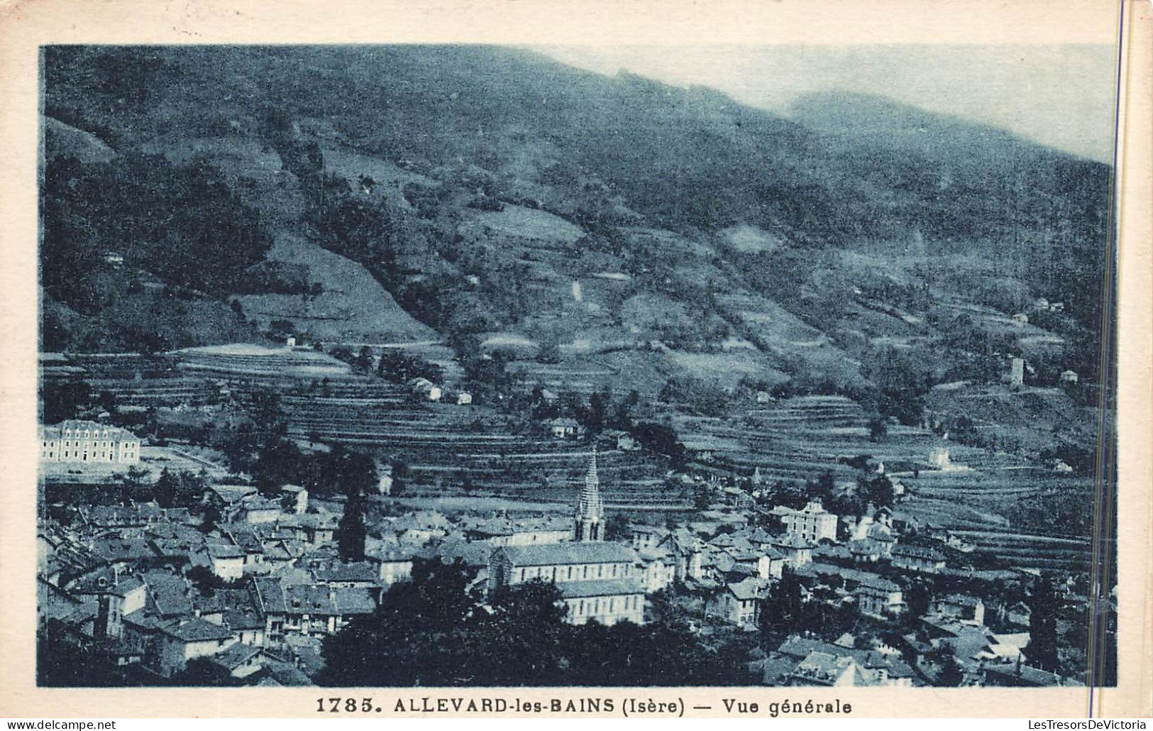 FRANCE - Allevard Les Bains - Vue Générale - Carte Postale Ancienne - Allevard