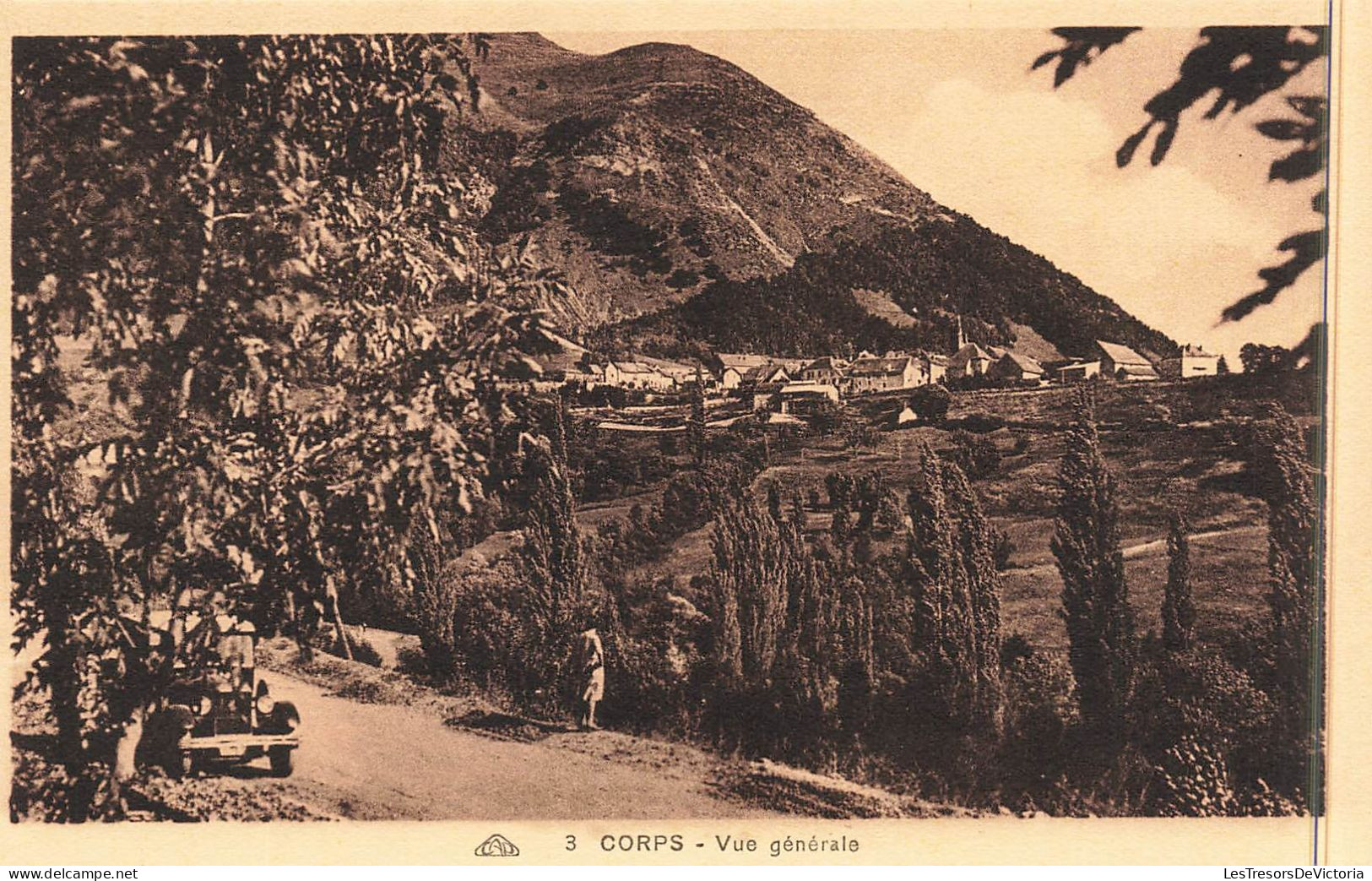 FRANCE - Corps - Vue Générale - Carte Postale Ancienne - Corps