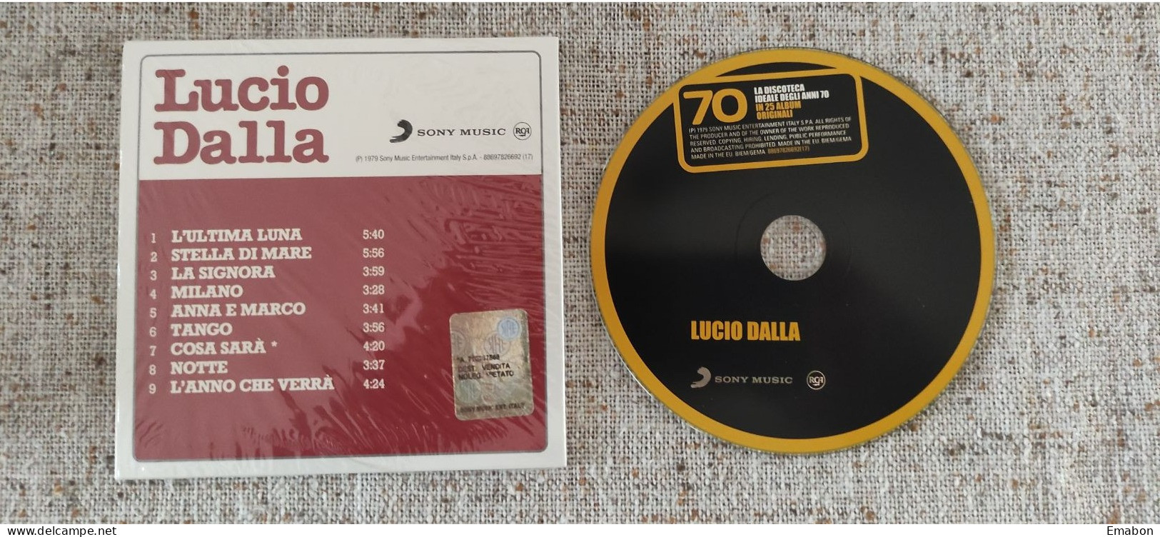 BORGATTA - ITALIANA  - Cd LUCIO DALLA  - LUCIO DALLA - SONY MUSIC 1979 -  USATO In Buono Stato - Autres - Musique Italienne