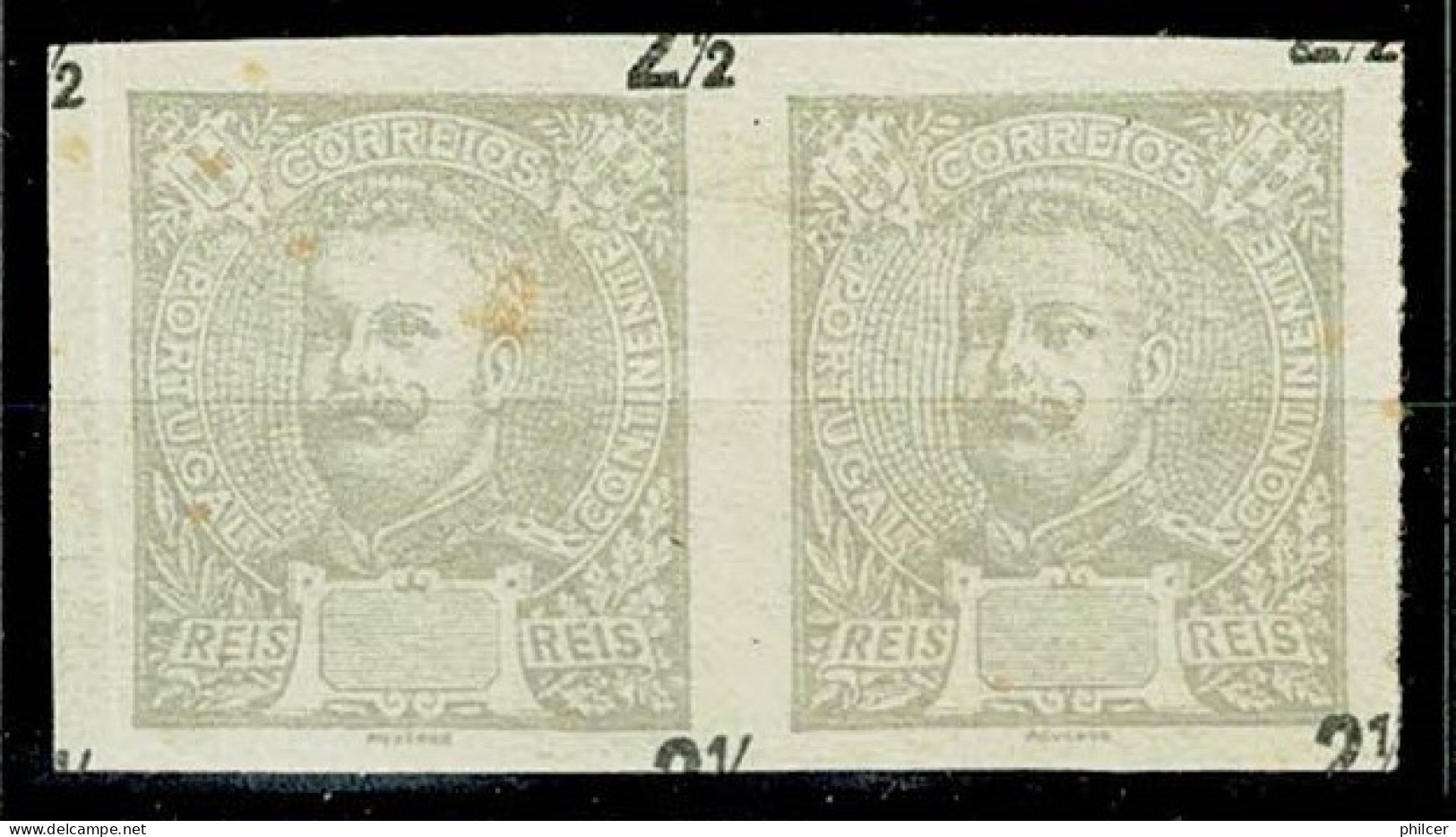 Portugal, 1895/8, Prova - Unused Stamps