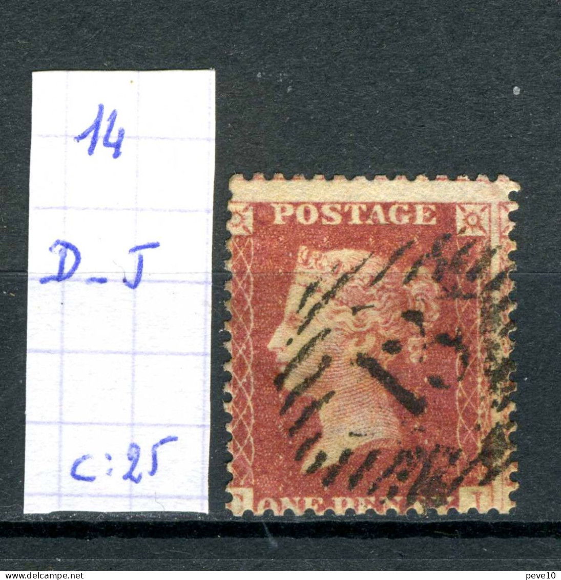 Grande-Bretagne    N° 14   D - J - Used Stamps