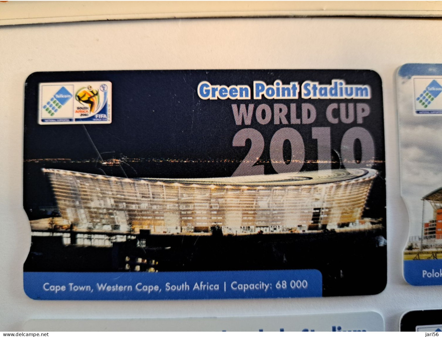 SOUTH AFRIKA  9X CHIPCARDS  25 R STADIONS OF WORLD CUP 2010 SOCCER/    Used  Chipcards     **16213** - South Africa