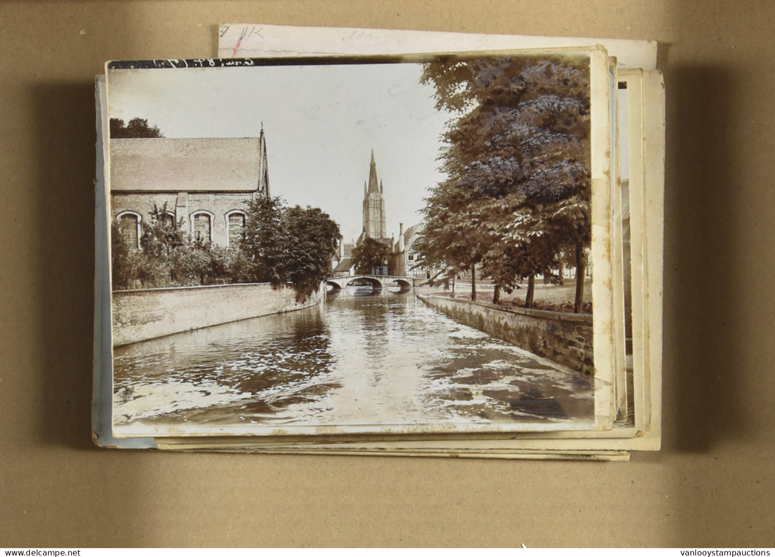 Brugge, ZK Op Karton, 1900/1910 (19 Stuks) - Sonstige & Ohne Zuordnung