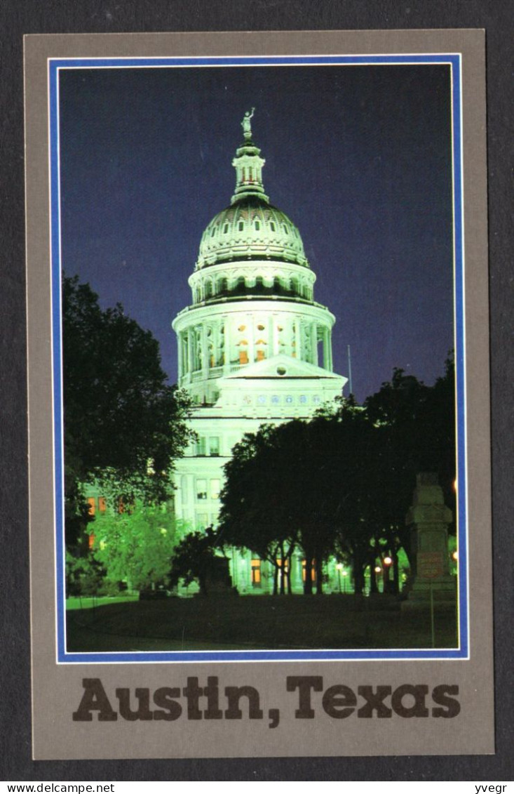 Etats Unis - AUSTIN - TEXAS State Capitol - The Capitol Was Completed In April 1988 - Austin