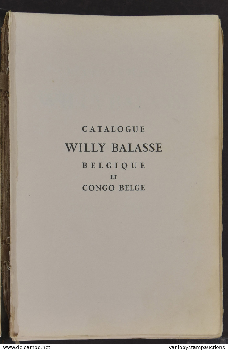 België En Congo, Catalogus Balasse Belgique Et Congo 1949 - Other & Unclassified