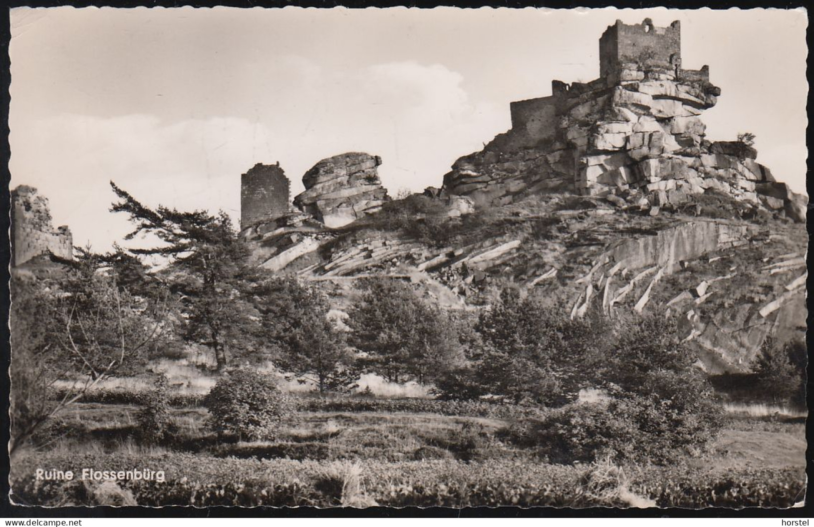 D-92696 Flossenbürg  (Oberpfalz) - Ruine - Stamp 1957 - Neustadt Waldnaab