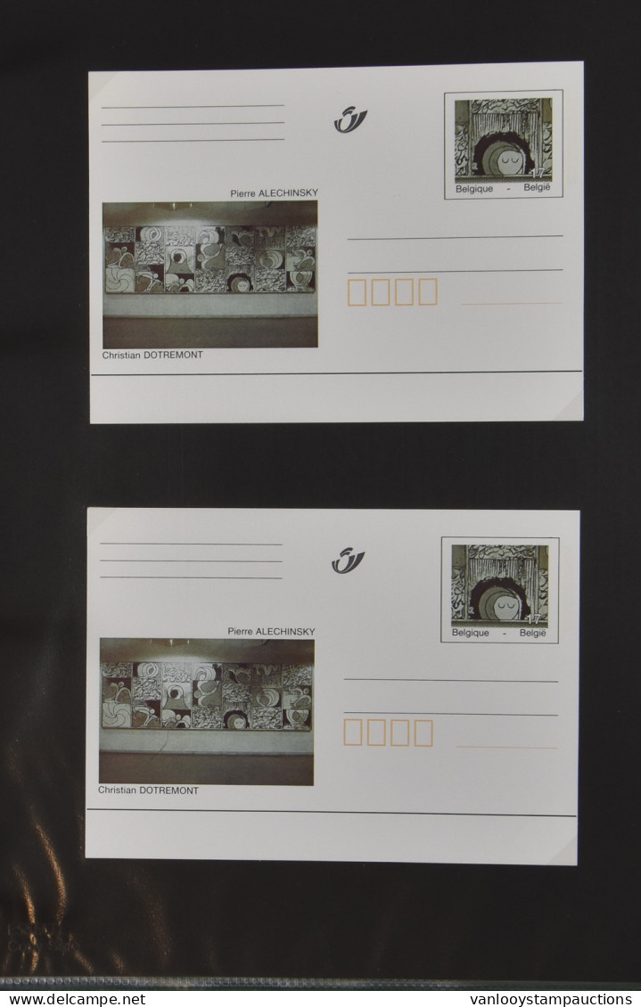 1975/1997 Samenstelling Met Dubbels In Ringmap En Doosje, Zm - Postcards 1951-..