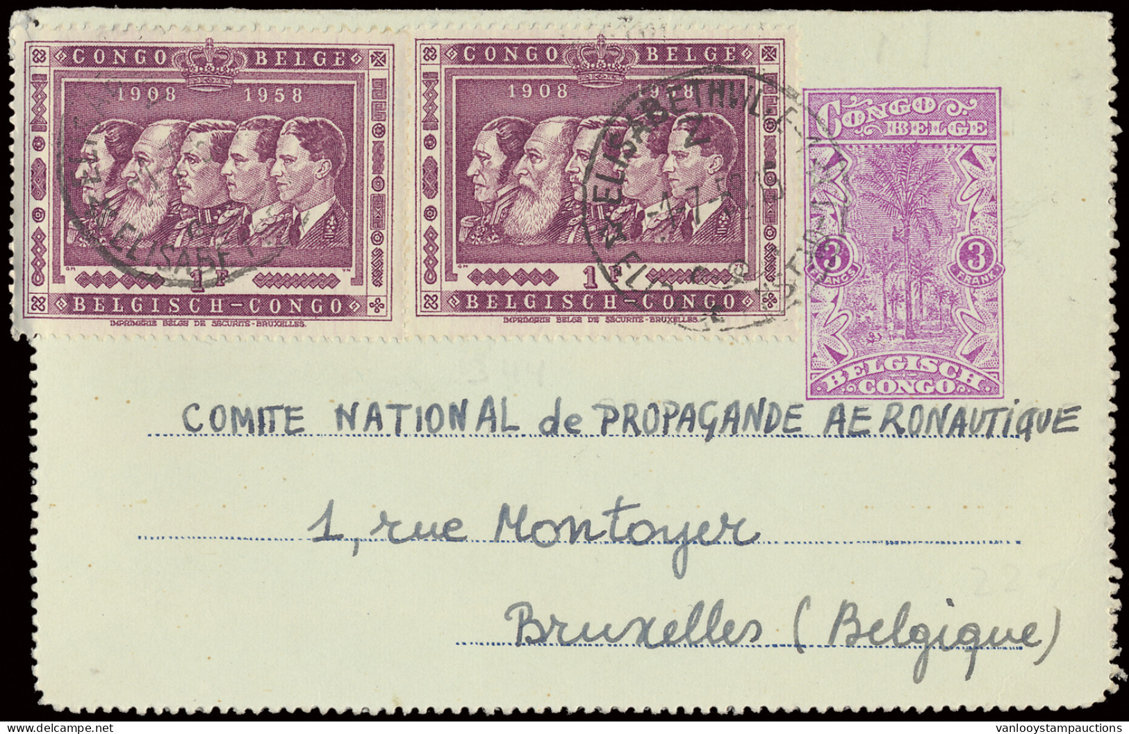 1910/1965 Accumulation Of 18 Items (postal Stationery Items, Aerogram, Letter Card) Of Belgian Congo, Ruanda Urundi And  - Stamped Stationery