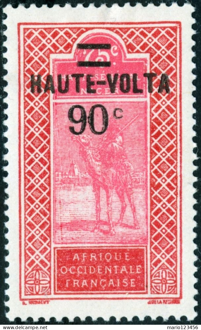 ALTO VOLTA – UPPER VOLTA – BURKINA FASO, SOPRASTAMPATO, 1927, NUOVO (MLH*) Mi:BF 37, Sn:BF 37, Yt:BF 35 - Nuovi