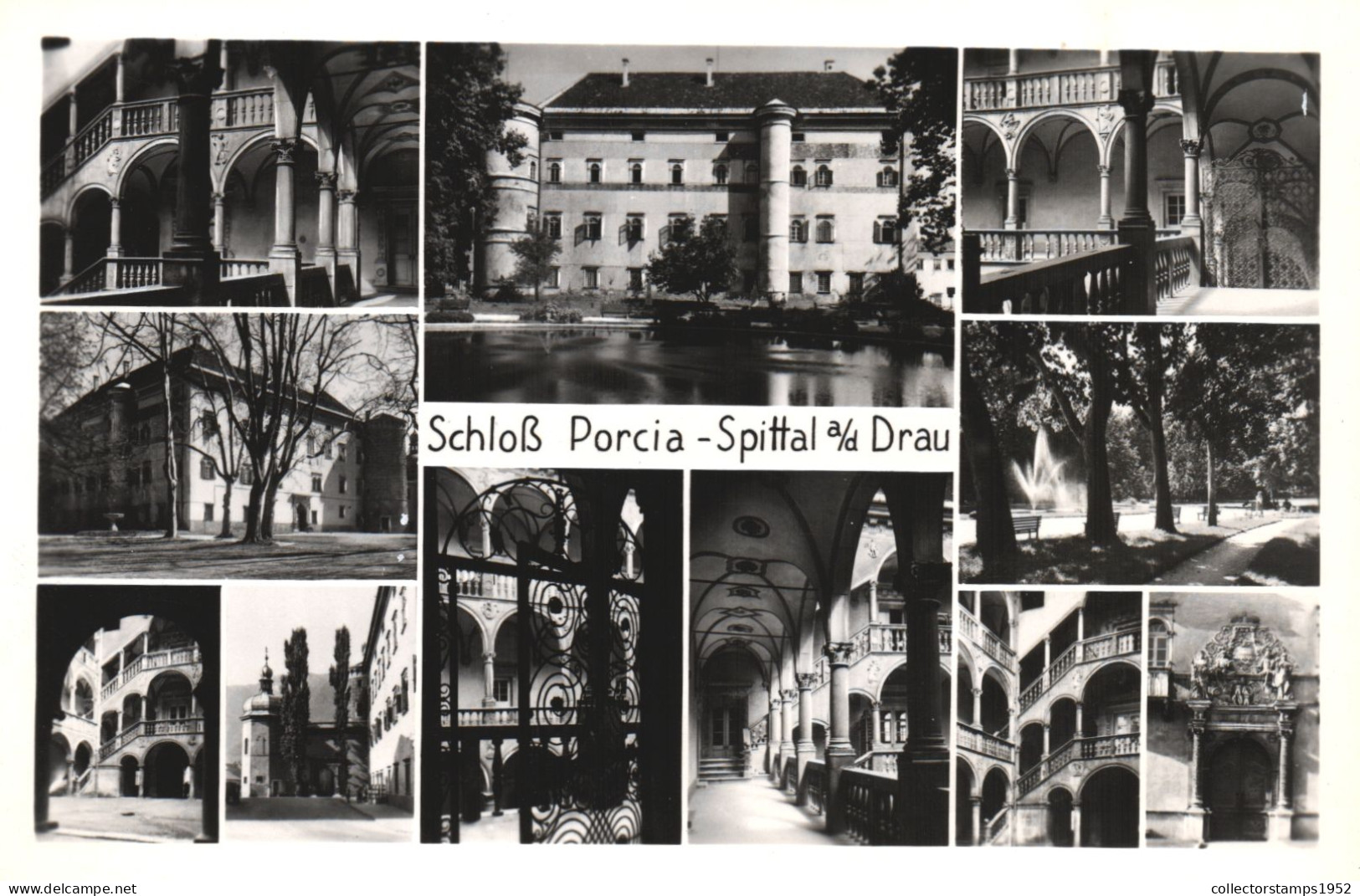 SPITTAL AN DER DRAU, CARINTHIA, CASTLE PORCIA, ARCHITECTURE, AUSTRIA, POSTCARD - Spittal An Der Drau