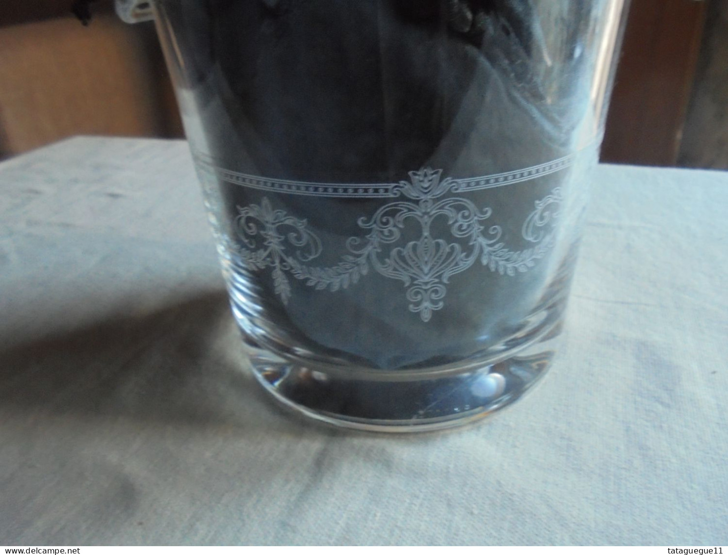 Vintage - Seau à Glaçons En Verre France - Glas & Kristal