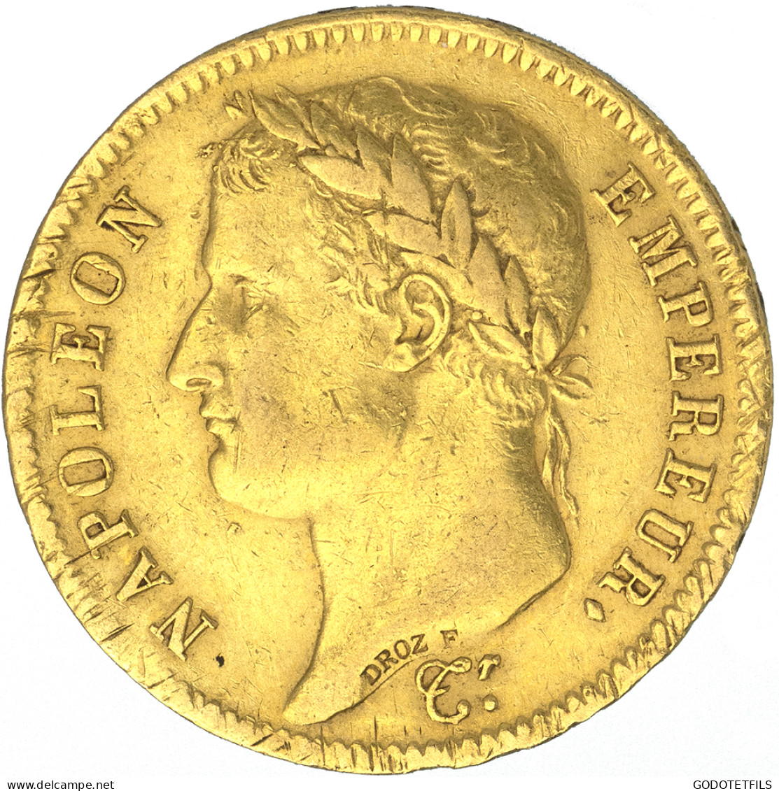 Premier Empire- 40 Francs Napoléon Ier  1811 Paris - 40 Francs (or)