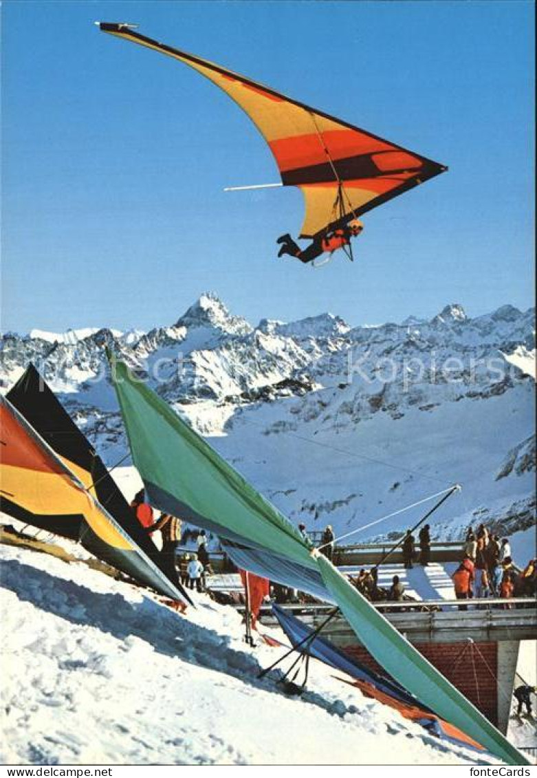 72613994 Drachenflug Drachenflieger Nebelhorn Hochvogel Flug - Fallschirmspringen