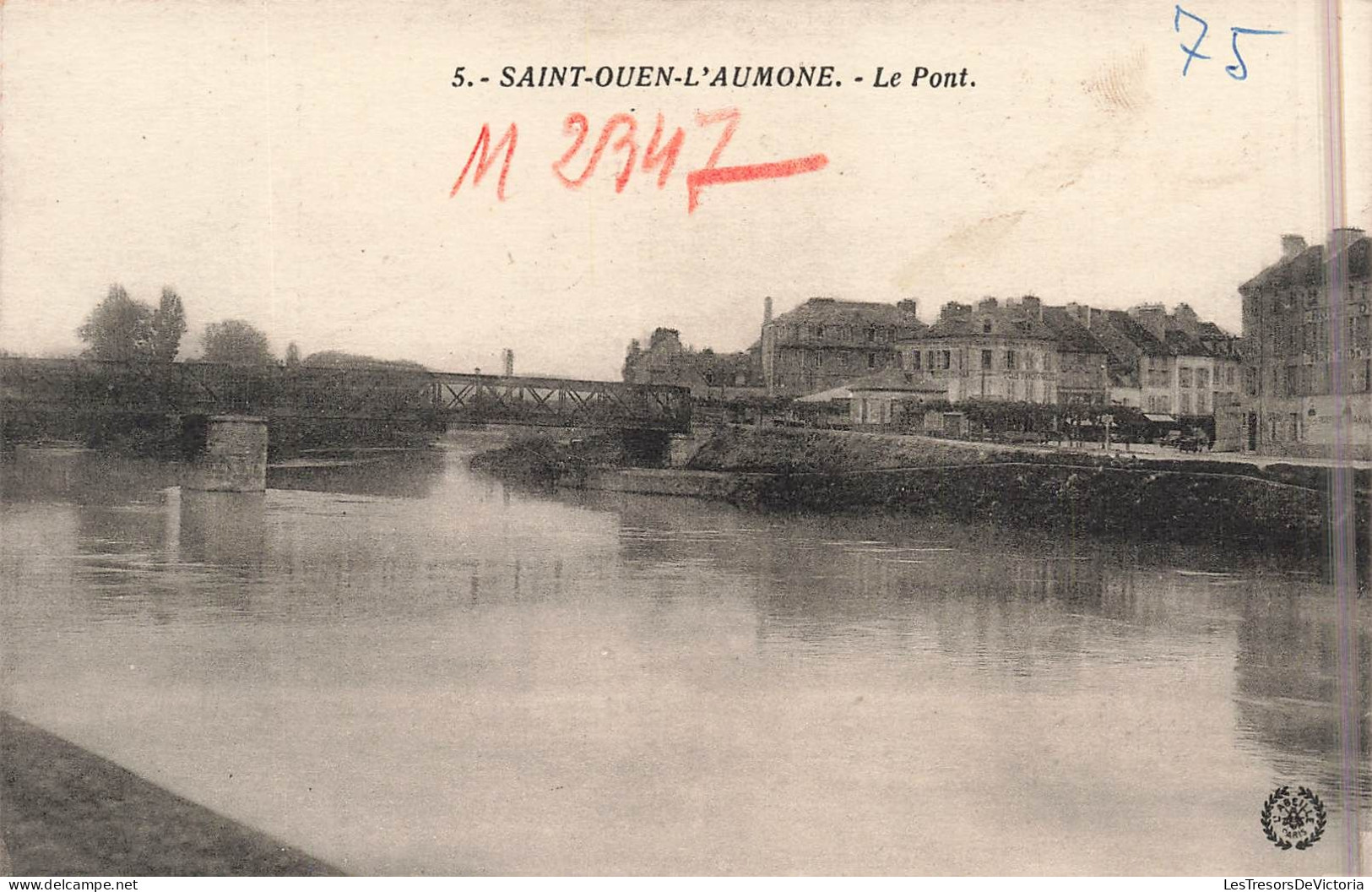 FRANCE - St Ouen - L'Aumone - Le Pont  - Carte Postale Ancienne - Saint Ouen