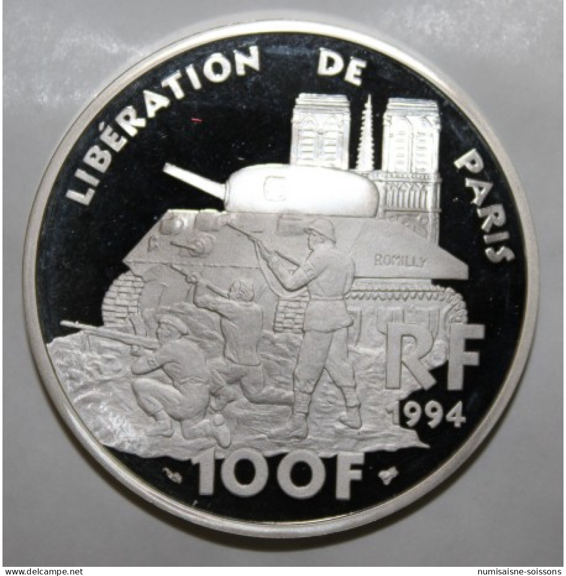 GADOURY C87 - 100 FRANCS 1994 - LA LIBERTÉ RETROUVÉE - LIBERATION DE PARIS - KM 1045.2 - BE - 100 Francs