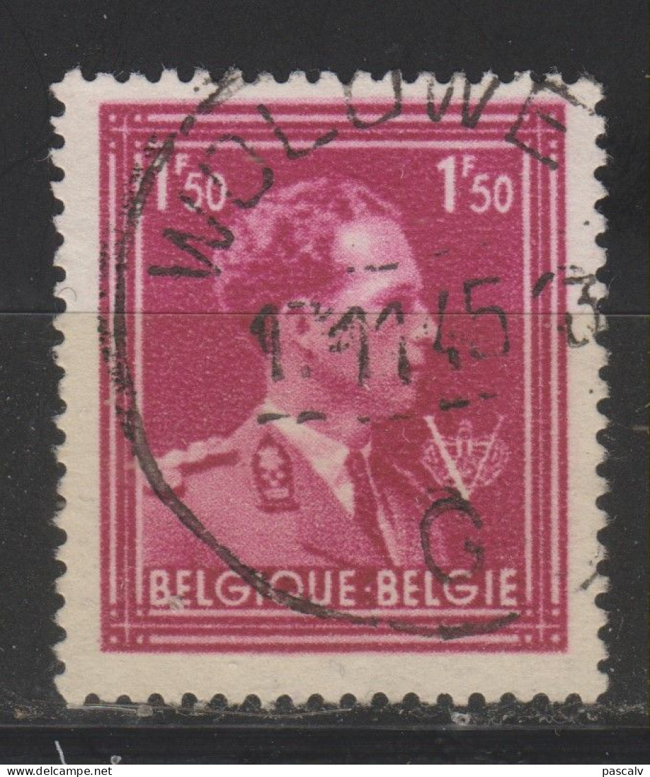 COB 691 Oblitération Centrale WOLUWE - 1936-1957 Col Ouvert